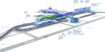 Carte de l'aéroport de Vnukovo