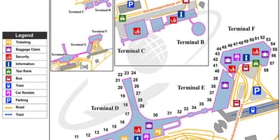 SVO terminal carte
