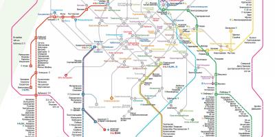 Carte de Moskva train